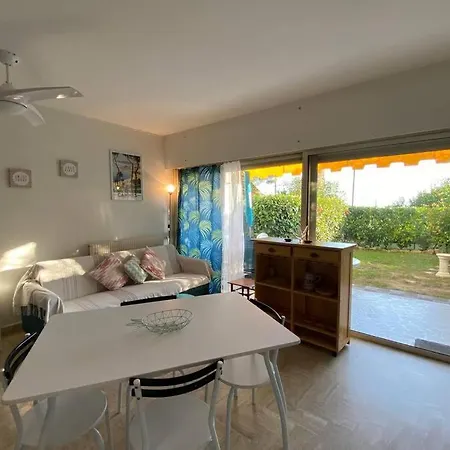 C037-Nice Studio With Garden And Parking - Near Beach Cannes Exterior photo